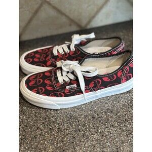 VANS 44 DX Anaheim Factory Red Mooneyes Moon Equipped Size 5.5 Mens 7 Women's